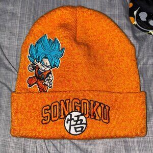 Dragon Ball Z Son Goku Cap Hat Adult Mens Beanie Cartoon Wear Anime New Ultra